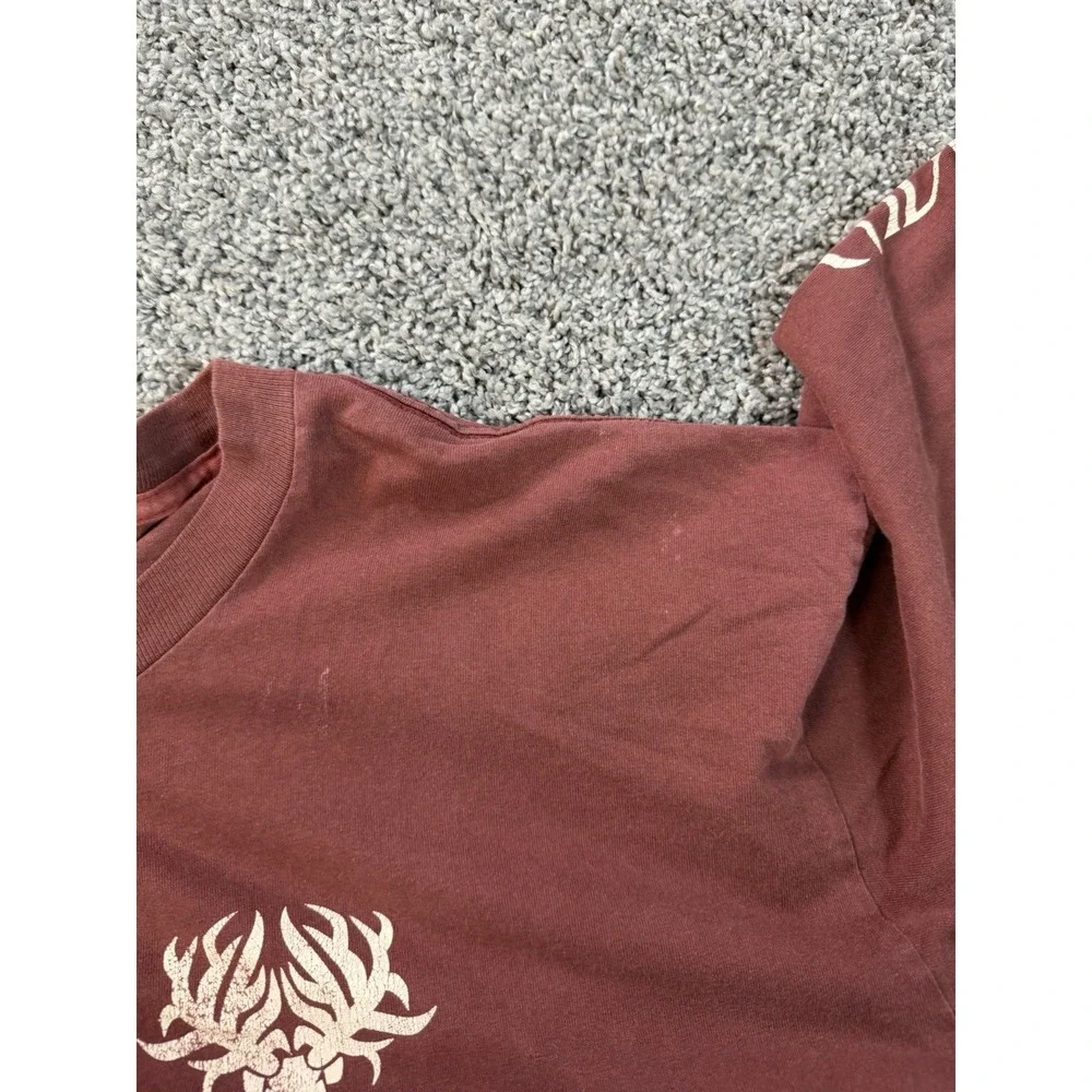Vintage Cabela's Long Sleeve T Shirt Men's Size 2XL Red